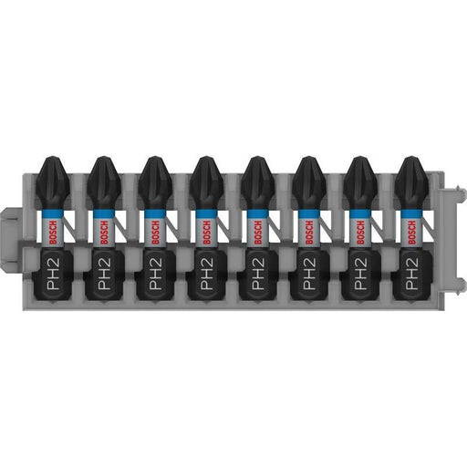 Bosch - Bit-Set PRO Phillips Impact Bit, 2608522324 PH2, 25 mm, 8-tlg