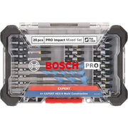 Bosch - Werkzeugset PRO Impact Schrauberbits 2608521U83VE(20) und Multi − 3 Packung