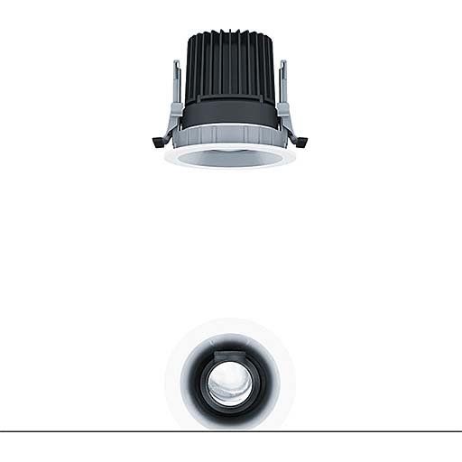 Zumtobel Group - Downlight/Strahler/Flutlicht LED-Downlight PANOS INF #60817215 3000K