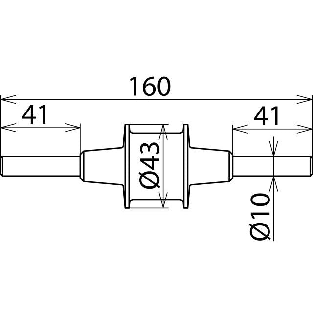 DEHN - Schutz-/Trennfunkenstrecke für Blitzschutz Trennfunkenstrecke TFS m.2Anschl. Rd10 NIRO
