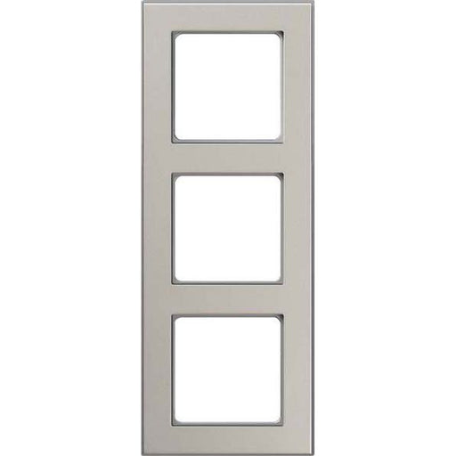 Peha - Abdeckrahmen Rahmen 3-fach D 20.673.222.702 Metall titan-alu