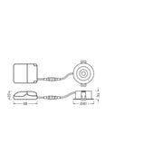 Ledvance - Downlight/Strahler/Flutlicht LED-Einbaustrahler SPAIRADJP4W940DIP23W 940, dim, ws