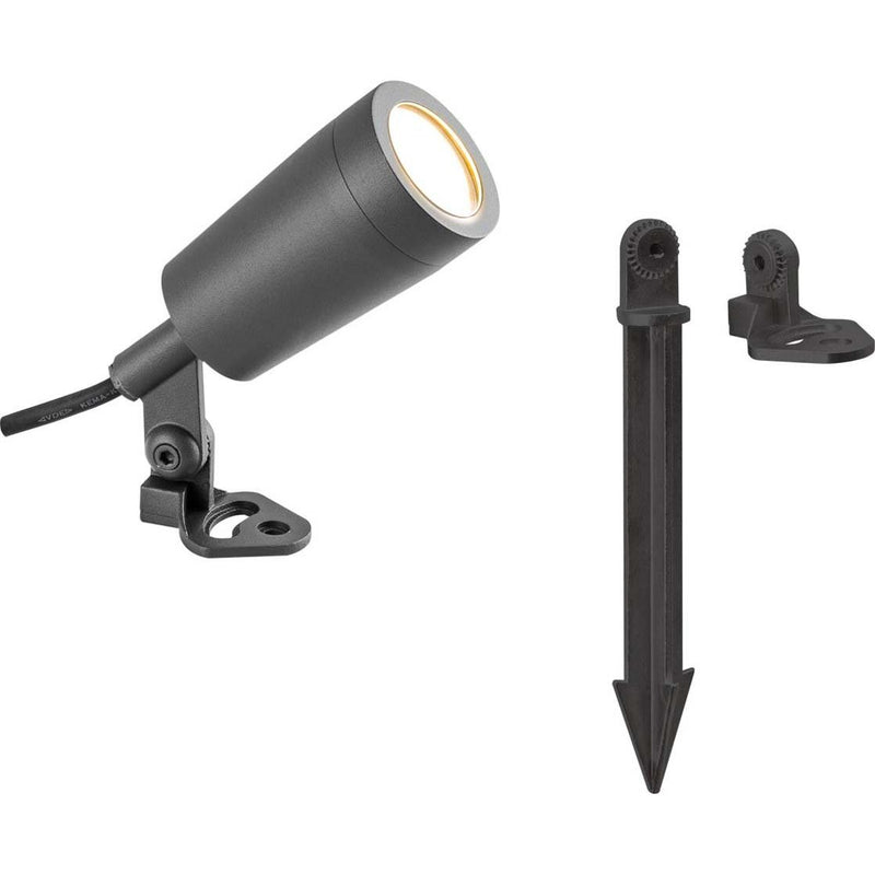 EVN Lichttechnik - Downlight/Strahler/Flutlicht LED-Gartenspot GU10 L651523.504 4000K 1,7m Zuleitung