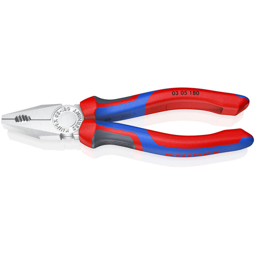 Knipex - Kombizange 03 05 180 SB verchromt, 180mm