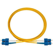 Rutenbeck - Patchkabel LWL Patchkabel SC-D/SC-D OS2 ge 5m OS2, gelb, 5m