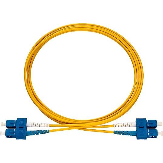 Rutenbeck - Patchkabel LWL Patchkabel SC-D/SC-D OS2 ge 5m OS2, gelb, 5m