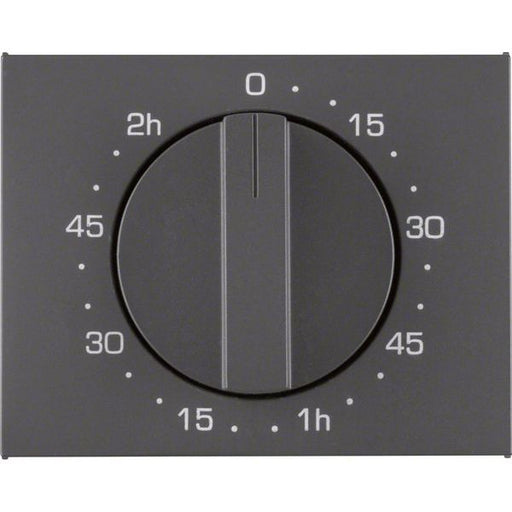 Berker - Abdeckung/Bedienelement für Installationsschalterprogramme Zentralstück 16357106 Regulierknopf