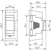 Theben - Dämmerungsschalter Reiheneinbau Dämmerungsschalter LUNA 110 plus AL