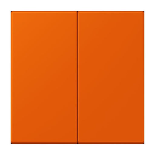 Jung - Abdeckung/Bedienelement für Installationsschalterprogramme Wippe 2fach LC 995 260 orange vif (4320S)