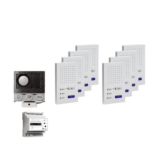 TCS Tür Control - Türsprech-Set audio:pack Einbau PAIF080/004 für 8 Wohneinheit