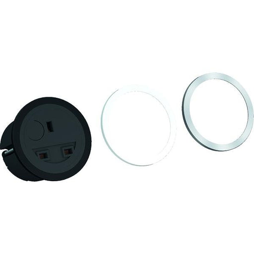 Bachmann - Multi-Tischsteckdose PIX Steckdosenleiste 926.007 1xUK 2,0m UK