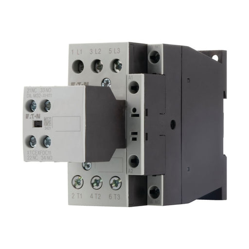 Eaton - Leistungsschütz zum Schalten von Wechselstrom Leistungsschütz DILM17-21(230V50HZ) 2S1Ö 7,5kW/400V,AC