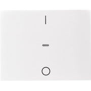 Berker - Abdeckung/Bedienelement für Installationsschalterprogramme Abdeckung Tastsensor-Modul 80962279 1-fach polarweiß