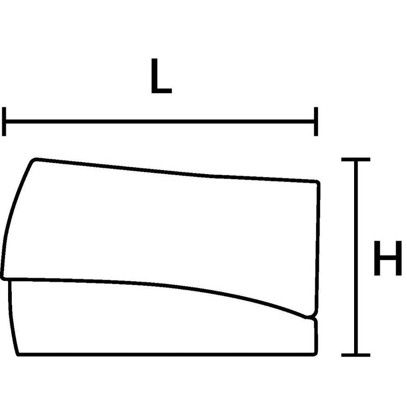 HellermannTyton - Steckklemme HECL-1/1-PA-GY-100ST − 100 Stück