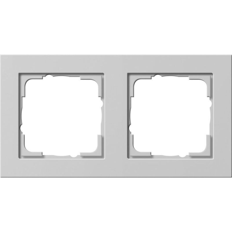 Gira - Abdeckrahmen 2-fach 021237 E2 Grau