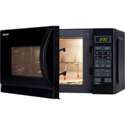 Sharp - Mikrowellengerät Mikrowelle 2in1 R642BKW 20L 800/1000W