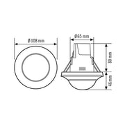ESYLUX - Bussystem-Bewegungsmelder Decken-Präsenzmelder PD-C 360 #EP10428265
