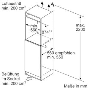 Bosch - Gefriergerät EB-Gefriergerät GIV21AFE0 Serie6