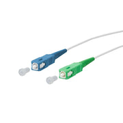 Metz Connect - Patchkabel LWL OpDAT Patchkabel SC-S/SC-S 151P7EOEAA1E APC OS2, weiß, 11,0