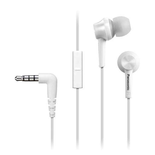 Panasonic Deutsch - Kopfhörer Ohrkanalhörer RP-TCM115E-W Headset