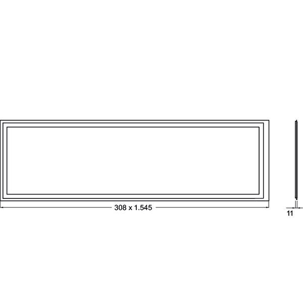 Brumberg Leuchten - Decken-/Wandleuchte LED-Panel 32072074 4000K