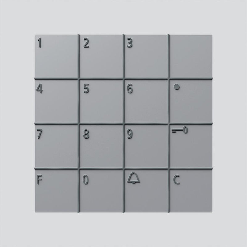 Siedle&Söhne - Funktionsmodul für Türkommunikation Codeschloss Modul COM 611-02 SM si-met − 1 Stück