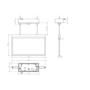 RP-Technik - Sicherheitsleuchte LED-Rettungszeichenleuchte AXDT009ML-AZ ZB + ML, anthrazit