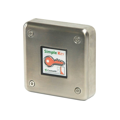 Comelit - Bussystem-Zutrittskontrolleinrichtung AP-Gehäuse SimpleKey SK9040 Edelstahl