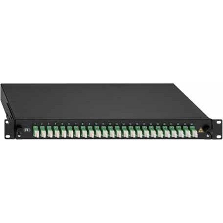 Rutenbeck - Patchpanel LWL BasicLine Spleissbox 2280304240 24xLC-D OS2 APC grün