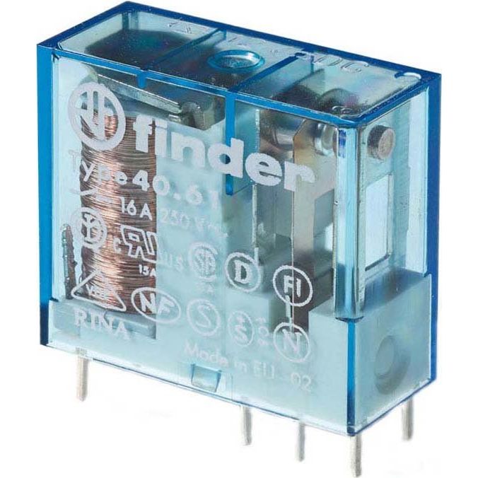 Finder - Schaltrelais Relais 40.61.9.048.4001 1W, 16A − 50 Stück