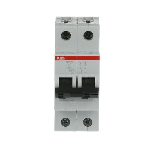 ABB Stotz S&J - Leitungsschutzschalter Sicherungsautomat S202-C3 6kA 3A C 2p
