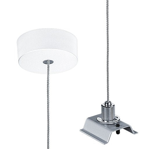 Zumtobel Group - Mechanisches Zubehör/Ersatzteile für Leuchten Seilabhängung SLOIN slim #22172717 inkl. Baldachin