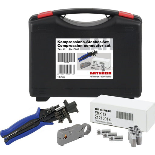 Kathrein - Werkzeugset Kompressions-Stecker-Set ZAH 12