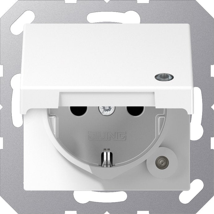 Jung - Steckdose SCHUKO-Steckdose 16 A 250V A 1520 BFKLKO WW m.Berührungsschutz