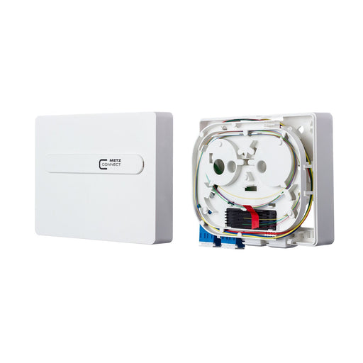 Metz Connect - Kommunikationsanschlussdose LWL OpDAT ADT Spli. OS2 1501197R02HC 2x LC-Dup. UPC