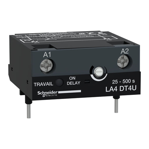 Schneider Electric - Zeitblock Zeitmodul A LA4DT4U 25-500S 24-250VACDC