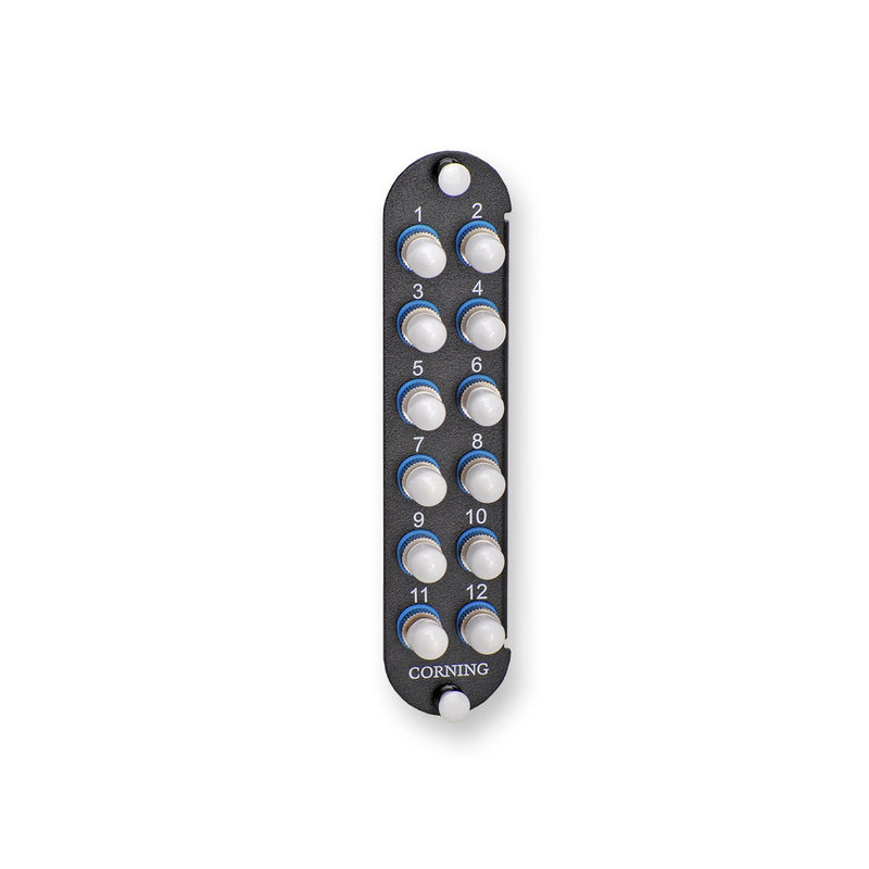Corning - Moduleinsatz für Patchpanel LWL CCH Verteilerp.SM12Faser CCHE-CP12-19 m.12 Keramik Kupplun