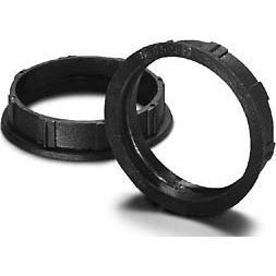 Houben - Mechanisches Zubehör/Ersatzteile für Leuchten Schraubring E14 502503 PPS, schwarz