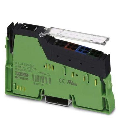 Phoenix Contact - Feldbus, Dez. Peripherie - Einspeise- und Segmentmodul Inline-Segmentklemme, mit IB IL 24 SEG-ELF-PAC Zubehör, 24 V DC, mi