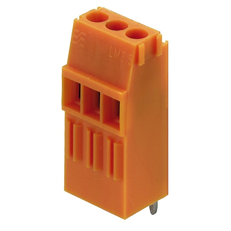 Weidmüller - Leiterplattenklemme LP Klemme Raster 3.5 LM1N 3.5/2 3.2 OR − 100 Stück
