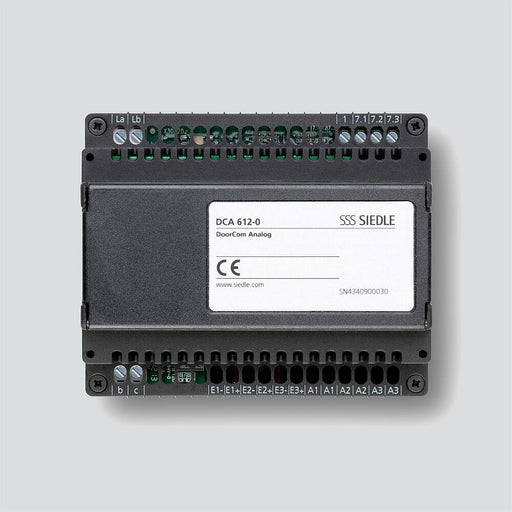 Siedle&Söhne - Zusatzgerät für Türkommunikation Doorcom-Analog DCA 612-0 f.1+n System