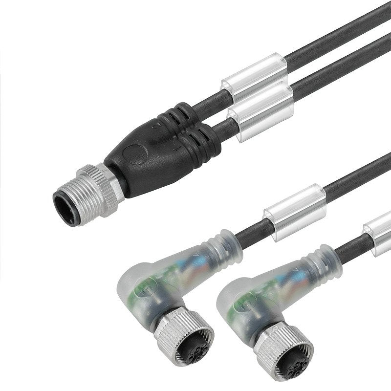 Weidmüller - Konfektioniertes Sensor-Aktor-Kabel Verbindungsleitung SAILZWM12BW2/4L3.0U M12/M12
