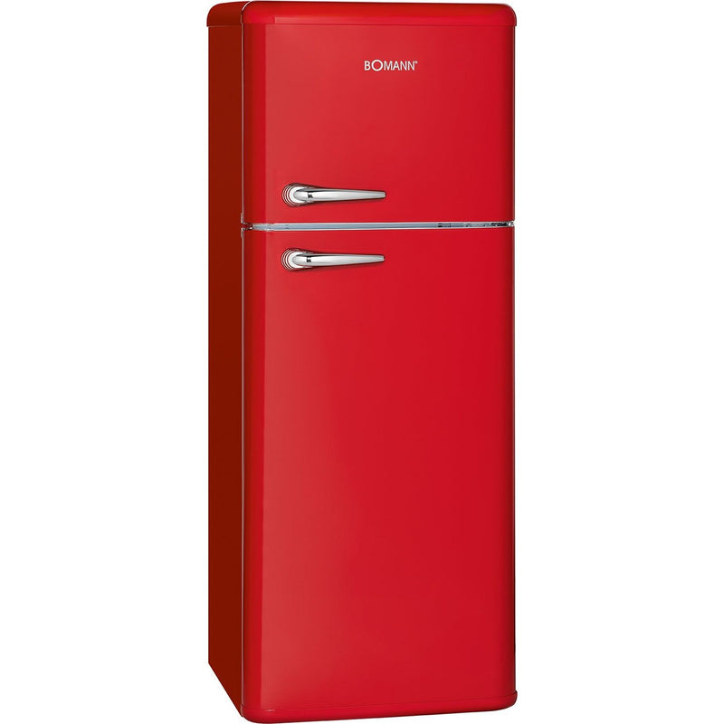 Bomann DA - Kühlschrank Retro-Doppeltür-Kühlgerät DTR 353.1 rt 55cm,208L