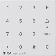 Gira - Bussystem-Zutrittskontrolleinrichtung Aufsatz Codetastatur rws 851327