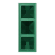 Jung - Abdeckrahmen Rahmen 3-fach LC 983 250 vert 59