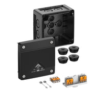 Spelsberg - Dose, Gehäuse für Montage auf der Wand/Decke Abzweigkasten Abox Pro SLK-2,5²/sw IP66/IP67/IP69
