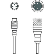 Leuze - Konfektioniertes Sensor-Aktor-Kabel Verbindungsleitung KDS UM83AM123AP1015 − 1 Stück