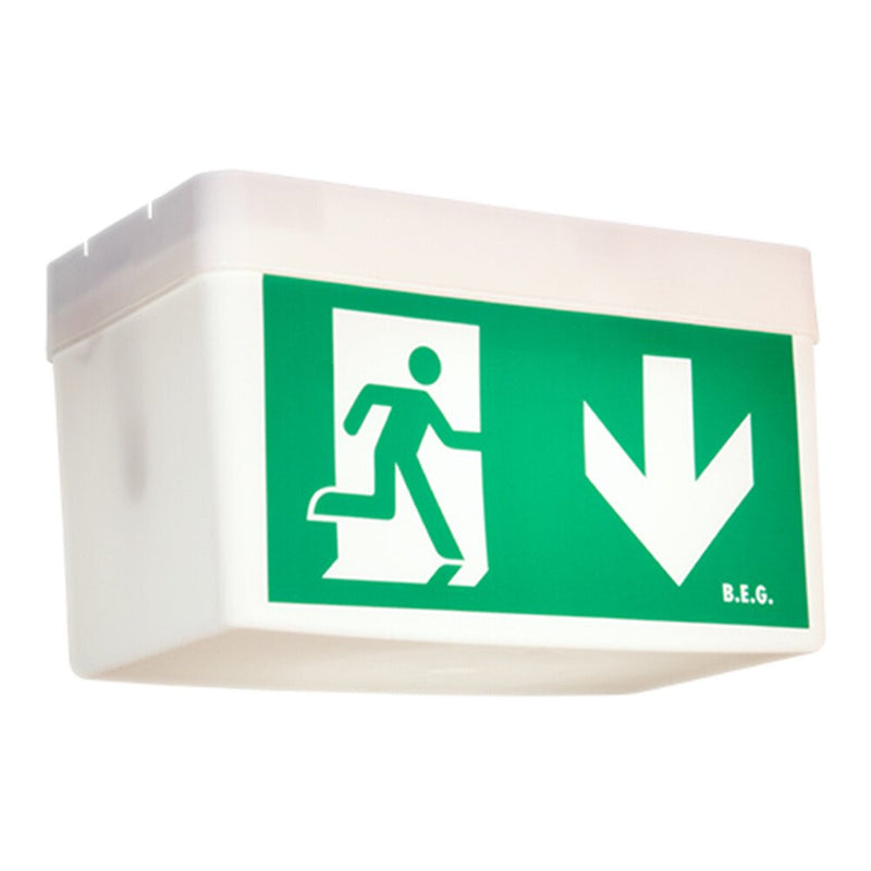 BEG Brück Electronic - Sicherheitsleuchte LED-Rettungszeichenleuchte BD21/6/3SC-LED 3h