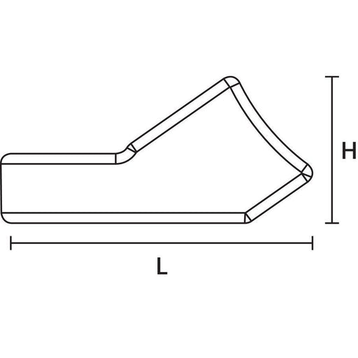 HellermannTyton - Befestigungssockel und -element für Kabelbinder Befestigungssockel HDM401-PA66HIRHSUVBK f.schwere Kabelbind. − 500 Stück