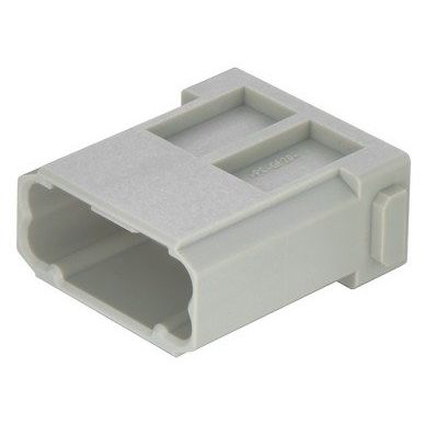 Harting - Kontakteinsatz für Rechtecksteckverbinder Han DD Modul, Einzelmodul, 09140123002XL Crimpanschluss Stift − 1 Stück